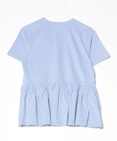 ORCIVAL(オーシバル)の「ORCIVAL/オーシバル ギャザーショートスリーブプルオーバー GATHERED SHORT SLEEVE PULLOVER OR-C0535 OEJ(Tシャツ/カットソー・レディース・ブラック/サックスブルー/ホワイト・1)」の10枚目の写真
