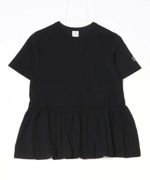ORCIVAL(オーシバル)の「ORCIVAL/オーシバル ギャザーショートスリーブプルオーバー GATHERED SHORT SLEEVE PULLOVER OR-C0535 OEJ(Tシャツ/カットソー・レディース・ブラック/サックスブルー/ホワイト・1)」の20枚目の写真
