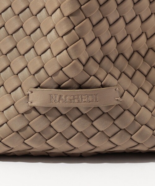 NAGHEDI(ナゲディ)の「NAGHEDI Nomad L Hobo ワンショルダーバッグ(ショルダーバッグ・レディース・ベージュ・FREE)」の8枚目の写真