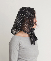 IENA LA BOUCLE | IENA LA BOUCLE シアードットバブーシュカ(バンダナ/スカーフ)