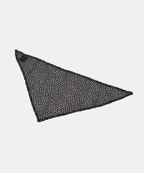 IENA LA BOUCLE（イエナラブークル）の「IENA LA BOUCLE シアードットバブーシュカ（バンダナ/スカーフ・レディース・ブラック系その他・FREE）」の7枚目の写真