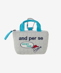 and per se（アンパスィ）の「ボールポーチ（レディース）（ゴルフグッズ）」