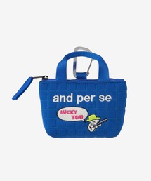 and per se（アンパスィ）の「ボールポーチ（レディース）（ゴルフグッズ）」