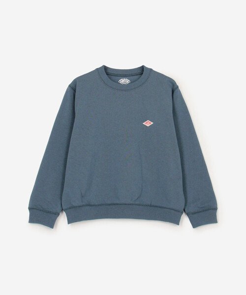 DANTON(ダントン)の「DANTON | キッズ 長袖スウェットTシャツ SOLID(スウェット・キッズ・ホワイト系その他5/ブルー系その他/ダークグレー・105/135/125/115)」の3枚目の写真