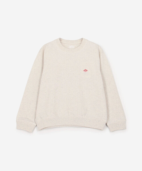 DANTON(ダントン)の「DANTON | キッズ 長袖スウェットTシャツ SOLID(スウェット・キッズ・ホワイト系その他5/ブルー系その他/ダークグレー・105/135/125/115)」の2枚目の写真