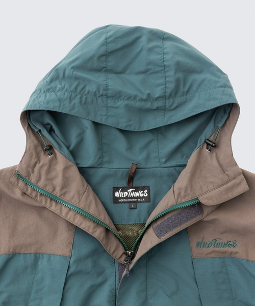 WILD THINGS(ワイルドシングス)の「サプレックスマシ-フジャケット│SUPPLEX MASSIF JACKET(ナイロンジャケット・メンズ・ブラック/ベージュ系その他/ダークグリーン系/パープル系その他・XL/L/M/S)」の9枚目の写真