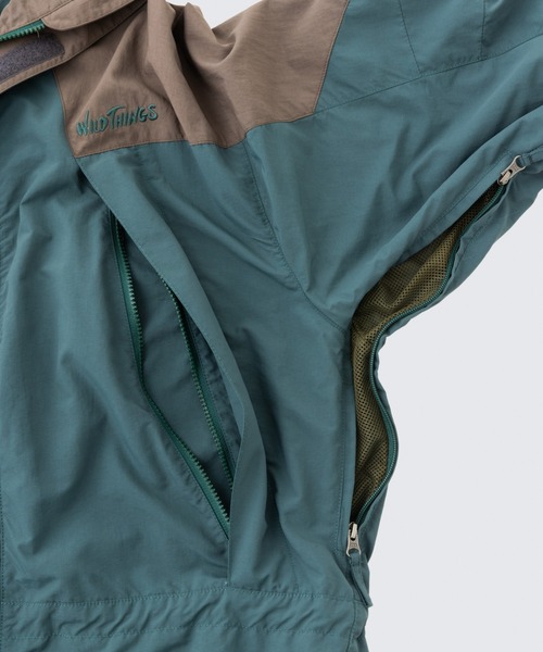 WILD THINGS(ワイルドシングス)の「サプレックスマシ-フジャケット│SUPPLEX MASSIF JACKET(ナイロンジャケット・メンズ・ブラック/ベージュ系その他/ダークグリーン系/パープル系その他・XL/L/M/S)」の13枚目の写真