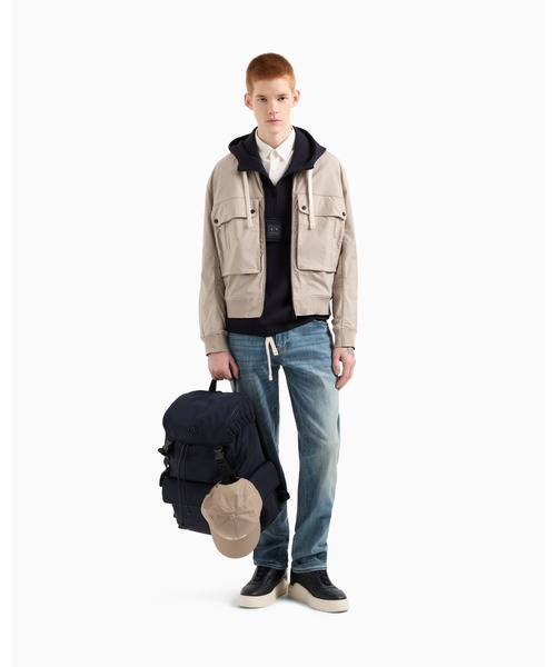 ARMANI EXCHANGE(アルマーニエクスチェンジ)の「【A|X アルマーニ エクスチェンジ】ミディアムブルーウォッシュデニムパンツ_J13 SLIM(デニムパンツ・メンズ・インディゴブルー・38inch/34inch/30inch/29inch/28inch/40inch/36inch/32inch)」の4枚目の写真