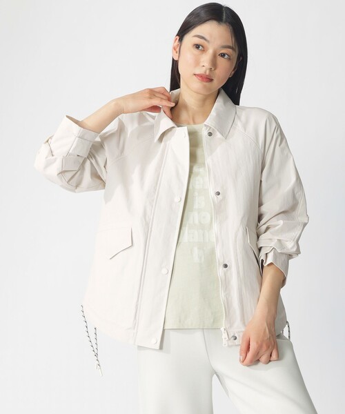 ECOALF(エコアルフ)の「MAJOR ジャケット / MAJOR JACKET WOMAN(ブルゾン・レディース・ダークネイビー/ホワイト系その他・S)」の3枚目の写真