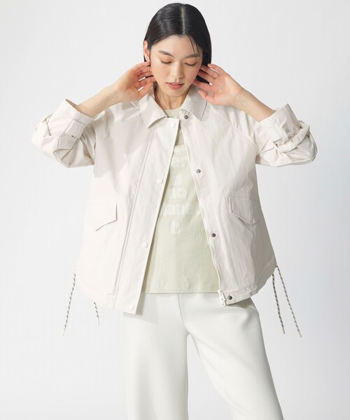 ECOALF(エコアルフ)の「MAJOR ジャケット / MAJOR JACKET WOMAN(ブルゾン・レディース・ダークネイビー/ホワイト系その他・S)」の4枚目の写真