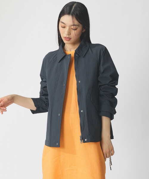 ECOALF(エコアルフ)の「MAJOR ジャケット / MAJOR JACKET WOMAN(ブルゾン・レディース・ダークネイビー/ホワイト系その他・S)」の5枚目の写真
