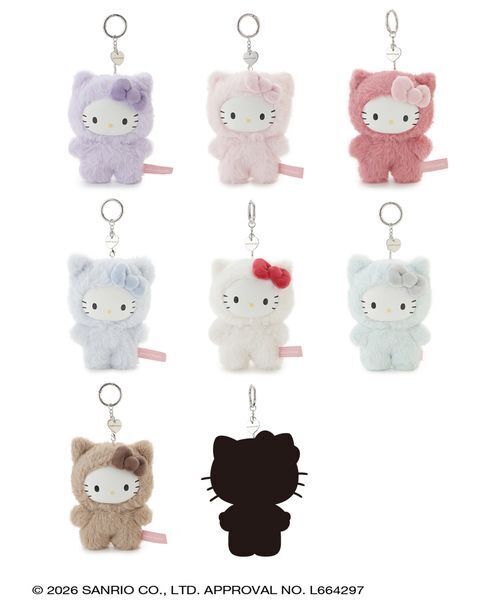 sanrio house シークレットコレクション】フラッフィーハローキティ