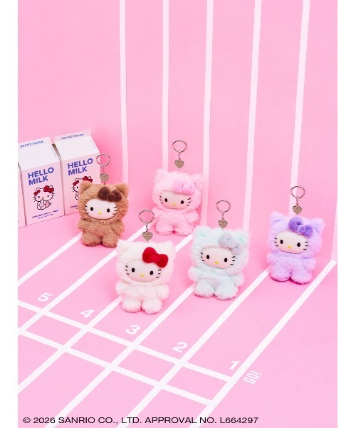 sanrio house（サンリオハウス）の「【sanrio house シークレットコレクション】フラッフィーハローキティ チャーム（全8種）（フィギュア・レディース・マルチ・F）」の17枚目の写真
