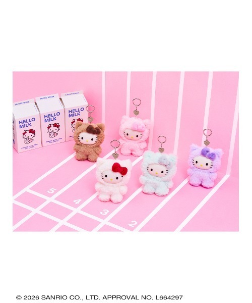 sanrio house（サンリオハウス）の「【sanrio house シークレットコレクション】フラッフィーハローキティ チャーム（全8種）（フィギュア・レディース・マルチ・F）」の16枚目の写真