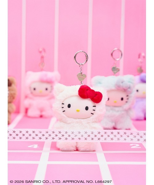 sanrio house（サンリオハウス）の「【sanrio house シークレットコレクション】フラッフィーハローキティ チャーム（全8種）（フィギュア・レディース・マルチ・F）」の15枚目の写真