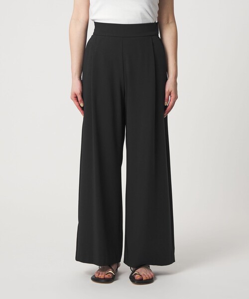 A DAY IN THE LIFE UNITED ARROWS(アデイインザライフユナイテッドアローズ)の「タック ワイドパンツ ‐ウォッシャブル‐<A DAY IN THE LIFE>(その他パンツ・レディース・ダークグレー/ブラック/オリーブ・M/S)」の17枚目の写真