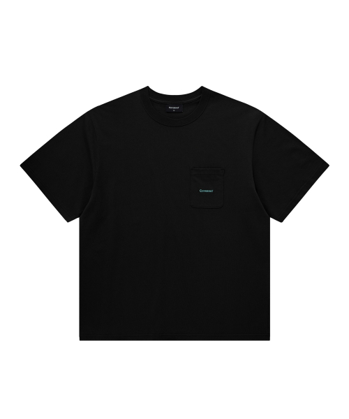 COVERNAT(カバーナット)の「ベーシックポケットTシャツブラック(Tシャツ/カットソー・レディース・その他・SMALL/MEDIUM/LARGE/X-LARGE/XX-LARGE/X-SMALL)」の1枚目の写真