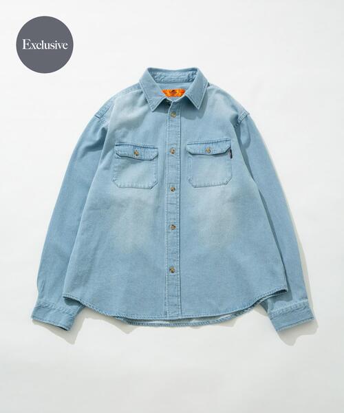 RED KAP（レッドキャップ）の「『別注』RED KAP×Sonny Label　デニムシャツ（シャツ/ブラウス・メンズ・インディゴブルー/ワンウォッシュ・MEDIUM/LARGE）」の2枚目の写真