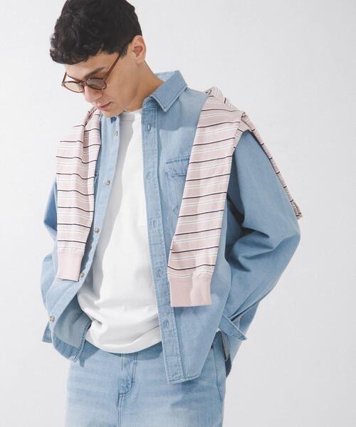 RED KAP(レッドキャップ)の「『別注』RED KAP×Sonny Label デニムシャツ(シャツ/ブラウス・メンズ・インディゴブルー/ワンウォッシュ・MEDIUM/LARGE)」の18枚目の写真