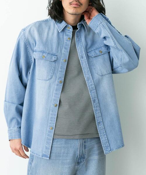 RED KAP（レッドキャップ）の「『別注』RED KAP×Sonny Label　デニムシャツ（シャツ/ブラウス・メンズ・インディゴブルー/ワンウォッシュ・MEDIUM/LARGE）」の3枚目の写真