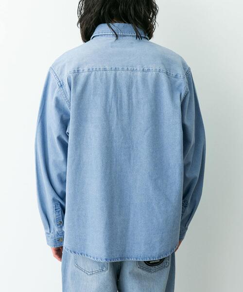 RED KAP（レッドキャップ）の「『別注』RED KAP×Sonny Label　デニムシャツ（シャツ/ブラウス・メンズ・インディゴブルー/ワンウォッシュ・MEDIUM/LARGE）」の10枚目の写真