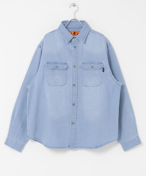 RED KAP（レッドキャップ）の「『別注』RED KAP×Sonny Label　デニムシャツ（シャツ/ブラウス・メンズ・インディゴブルー/ワンウォッシュ・MEDIUM/LARGE）」の12枚目の写真