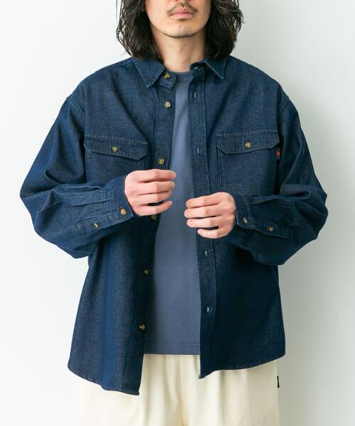 RED KAP（レッドキャップ）の「『別注』RED KAP×Sonny Label　デニムシャツ（シャツ/ブラウス・メンズ・インディゴブルー/ワンウォッシュ・MEDIUM/LARGE）」の14枚目の写真