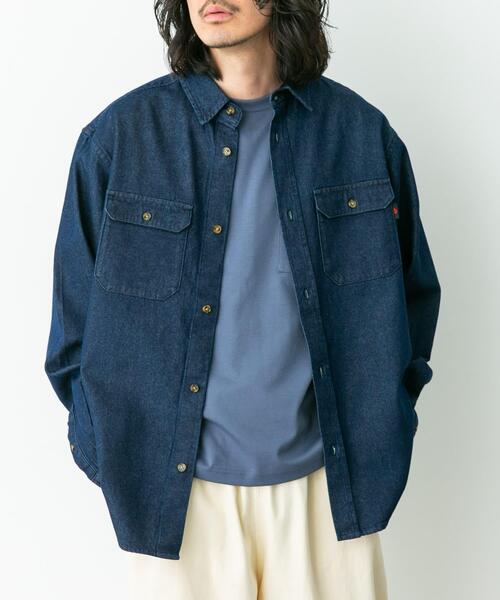 RED KAP（レッドキャップ）の「『別注』RED KAP×Sonny Label　デニムシャツ（シャツ/ブラウス・メンズ・インディゴブルー/ワンウォッシュ・MEDIUM/LARGE）」の15枚目の写真