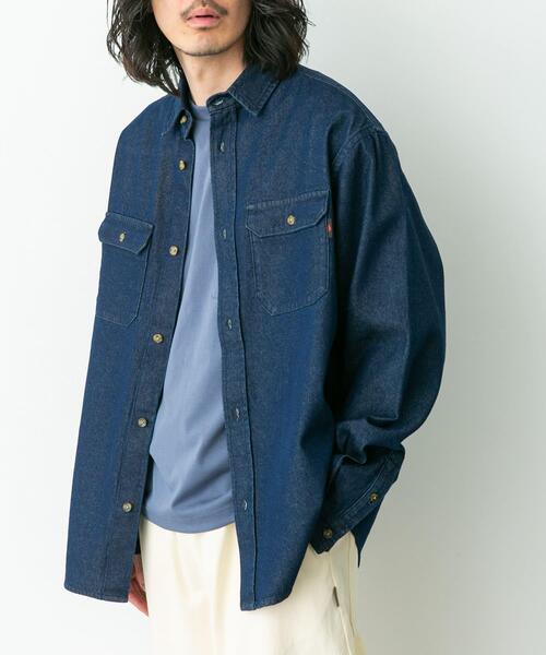 RED KAP（レッドキャップ）の「『別注』RED KAP×Sonny Label　デニムシャツ（シャツ/ブラウス・メンズ・インディゴブルー/ワンウォッシュ・MEDIUM/LARGE）」の16枚目の写真