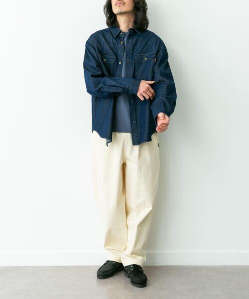 RED KAP（レッドキャップ）の「『別注』RED KAP×Sonny Label　デニムシャツ（シャツ/ブラウス・メンズ・インディゴブルー/ワンウォッシュ・MEDIUM/LARGE）」の20枚目の写真