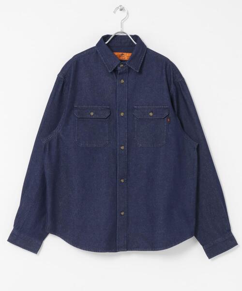 RED KAP（レッドキャップ）の「『別注』RED KAP×Sonny Label　デニムシャツ（シャツ/ブラウス・メンズ・インディゴブルー/ワンウォッシュ・MEDIUM/LARGE）」の21枚目の写真