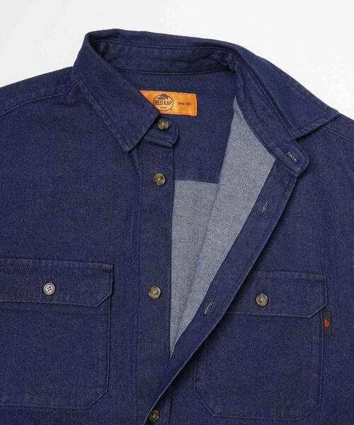 RED KAP(レッドキャップ)の「『別注』RED KAP×Sonny Label デニムシャツ(シャツ/ブラウス・メンズ・インディゴブルー/ワンウォッシュ・MEDIUM/LARGE)」の8枚目の写真