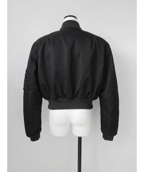 AMOMMA(アモマ)の「PADDED MA-1 JACKET(MA-1・レディース・ブラック・FREE)」の11枚目の写真
