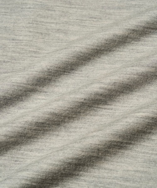 STONEMASTER(ストーンマスター )の「WASHABLE JAPANESE WOOL L/S TEE|ウォッシャブルジャパニーズウールロングスリーブTシャツ(Tシャツ/カットソー・メンズ・チャコール/グレー・S/L/XL/M)」の9枚目の写真