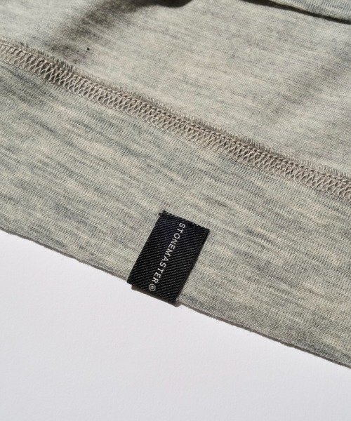 STONEMASTER(ストーンマスター )の「WASHABLE JAPANESE WOOL L/S TEE|ウォッシャブルジャパニーズウールロングスリーブTシャツ(Tシャツ/カットソー・メンズ・チャコール/グレー・S/L/XL/M)」の8枚目の写真