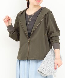 MICO COULIER | CICA配合サークルストレッチパーカー(ブルゾン)