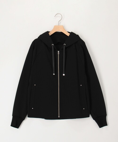 MICO COULIER（ミコクリエ）の「CICA配合サークルストレッチパーカー（ブルゾン・レディース・オリーブ/ブラック/ベージュ・38）」の2枚目の写真