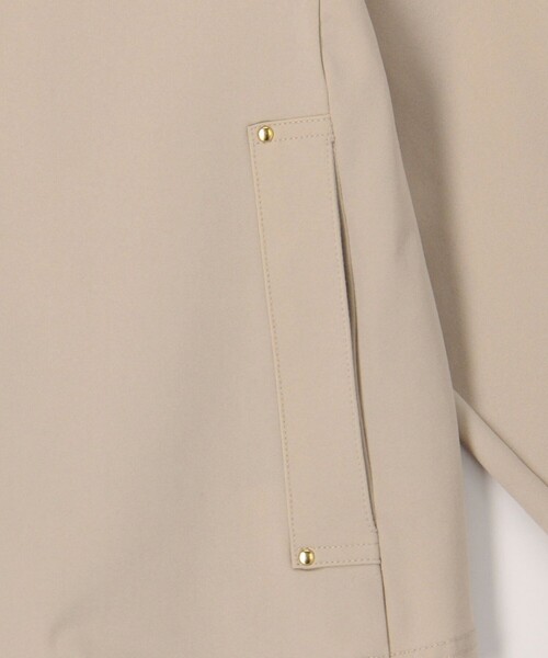 MICO COULIER（ミコクリエ）の「CICA配合サークルストレッチパーカー（ブルゾン・レディース・オリーブ/ブラック/ベージュ・38）」の13枚目の写真