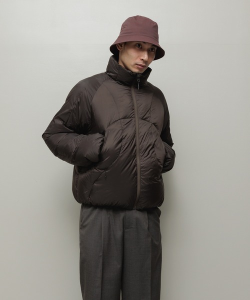 TAION(タイオン)の「BAL / TAION INTERRUPTED STITCH DOWN JACKET(ダウンジャケット/コート・メンズ・ブラック/ブラウン/チャコール・3/2/1)」の9枚目の写真