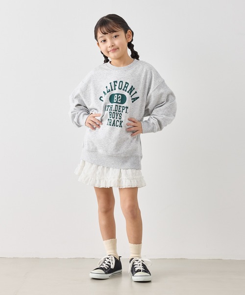 ROPE' PICNIC(ロペピクニック)の「【KIDS/キッズ】インナーパンツ付きレースギャザースカート/セットアップ対応(スカート・キッズ・キナリ/ブラック・L/M/S)」の10枚目の写真