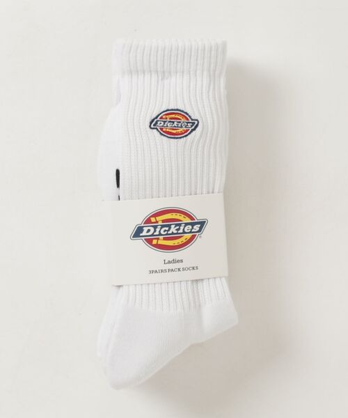 Dickies(ディッキーズ)の「"05"≪Dickies≫3足セット ブランドロゴマーク スリークォーターズソックス(ソックス/靴下・メンズ・ブラック/オフホワイト・25cm~27cm/23cm~25cm)」の5枚目の写真