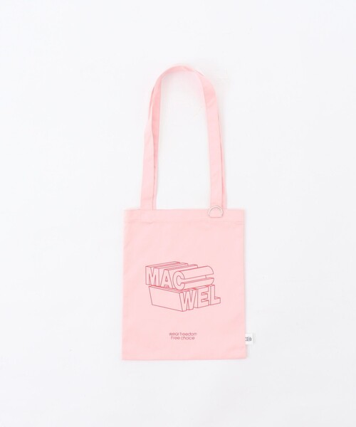 NOLLEY’S（ノーリーズ）の「【MAQWEL/マクウェル】TOTE BAG mini（バックパック/リュック・レディース・ブルー/イエロー/ベビーピンク・FREE）」の3枚目の写真