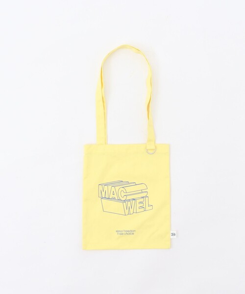 NOLLEY’S（ノーリーズ）の「【MAQWEL/マクウェル】TOTE BAG mini（バックパック/リュック・レディース・ブルー/イエロー/ベビーピンク・FREE）」の2枚目の写真