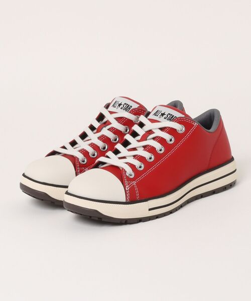 CONVERSE（コンバース）の「converse コンバース ALL STAR PS 2 OX【つま先保護芯/幅広3E】メンズ レディース ワークシューズ 作業靴 スニーカー(オールスターPS2OX)（その他シューズ・メンズ・ブラック/ブラック×ブラック/レッド/ホワイト・24.5cm/23.5cm/29.0cm/28.0cm/27.0cm/26.0cm/25.0cm/24.0cm/23.0cm/27.5cm/26.5cm/25.5cm）」の4枚目の写真