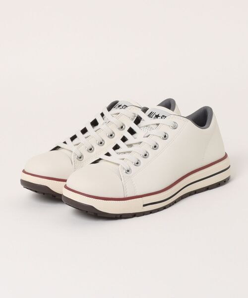 CONVERSE（コンバース）の「converse コンバース ALL STAR PS 2 OX【つま先保護芯/幅広3E】メンズ レディース ワークシューズ 作業靴 スニーカー(オールスターPS2OX)（その他シューズ・メンズ・ブラック/ブラック×ブラック/レッド/ホワイト・24.5cm/23.5cm/29.0cm/28.0cm/27.0cm/26.0cm/25.0cm/24.0cm/23.0cm/27.5cm/26.5cm/25.5cm）」の2枚目の写真