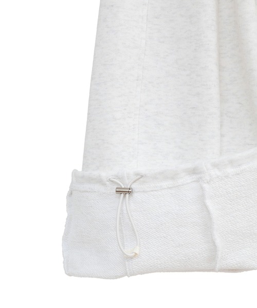 CLANE（クラネ）の「【CLANE/クラネ】COCOON BULKY SWEAT PANTS/コクーンバルキースウェットパンツ（スウェットパンツ・レディース・レッド/ホワイト/グレー/ブラック・1/0）」の16枚目の写真