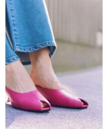 Te chichi | フロントオープンミュール(パンプス)