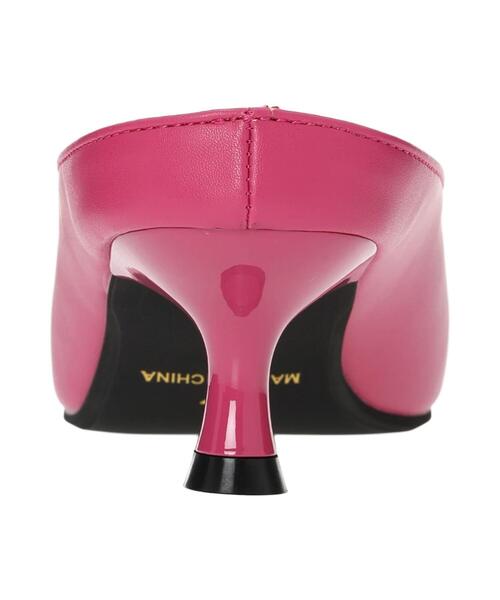 Te chichi（テチチ）の「フロントオープンミュール（パンプス・レディース・ピンク/ベージュ/ブラック・37/38）」の6枚目の写真