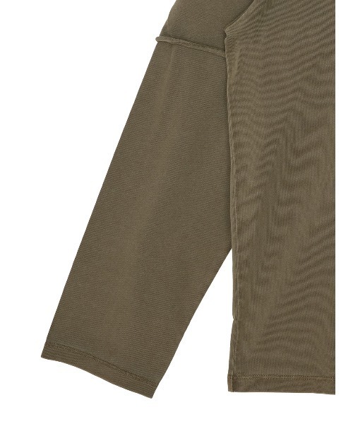 Ameri（アメリ）の「＜ZOZOTOWN限定＞VINTAGE LIKE LAYARD LONG TEE（Tシャツ/カットソー・レディース・ピンク/カーキ/チャコールグレー・FREE）」の21枚目の写真