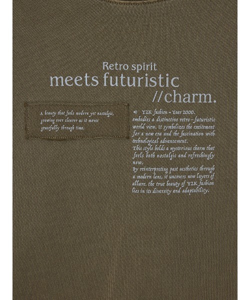 Ameri（アメリ）の「＜ZOZOTOWN限定＞VINTAGE LIKE LAYARD LONG TEE（Tシャツ/カットソー・レディース・ピンク/カーキ/チャコールグレー・FREE）」の20枚目の写真